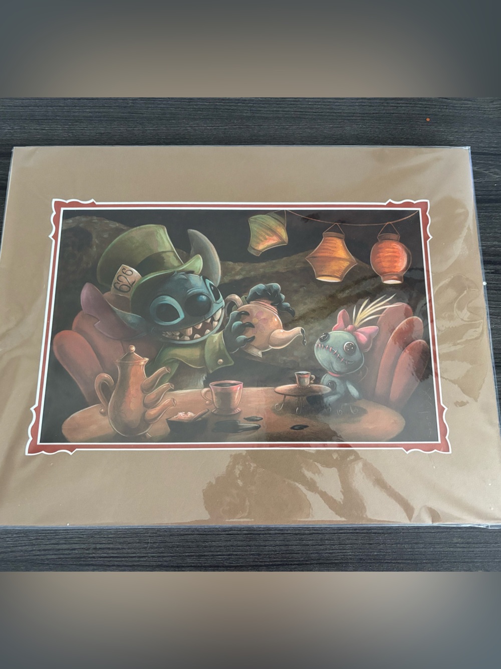 Disney Stitch as the Mad Hatter!